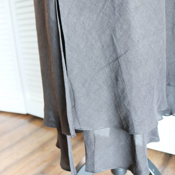 Peter Cohen Linen Skirt and Blouse Set - Picture 5 of 15